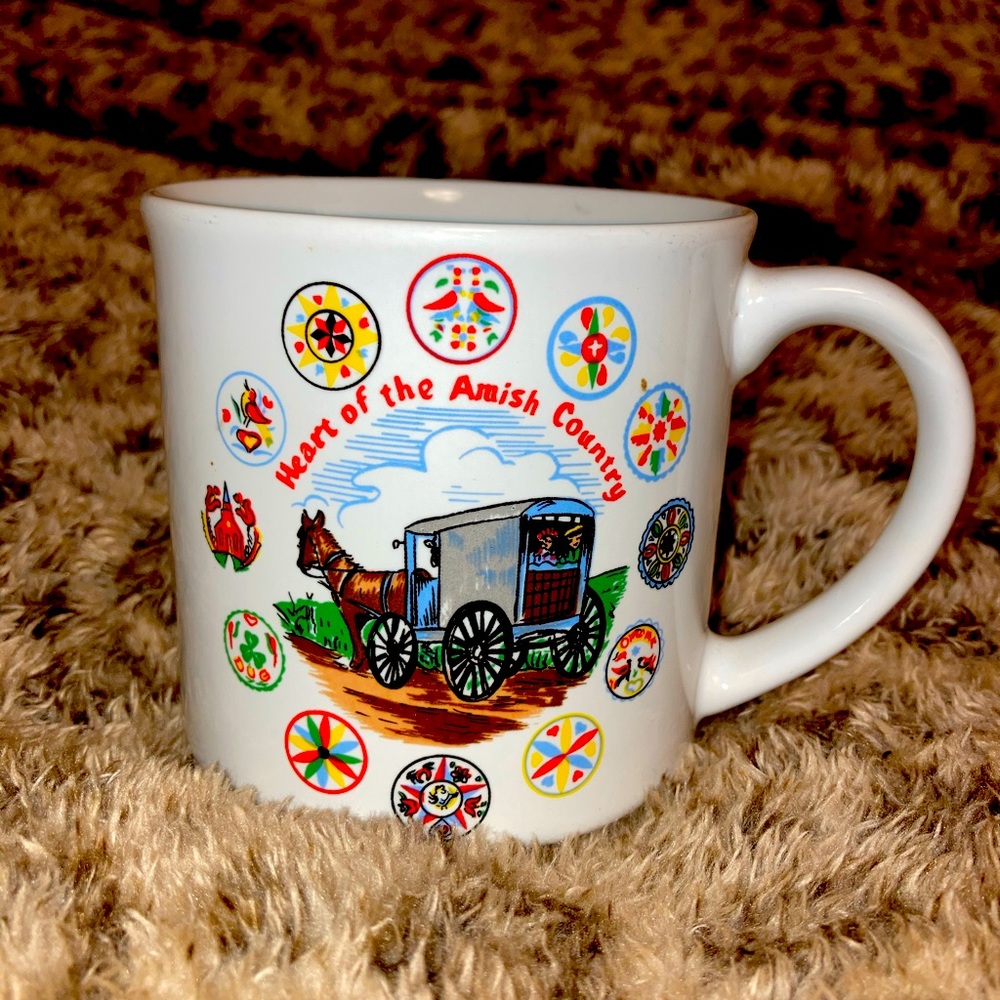 Ceramic “Heart of the Amish Country” Mug